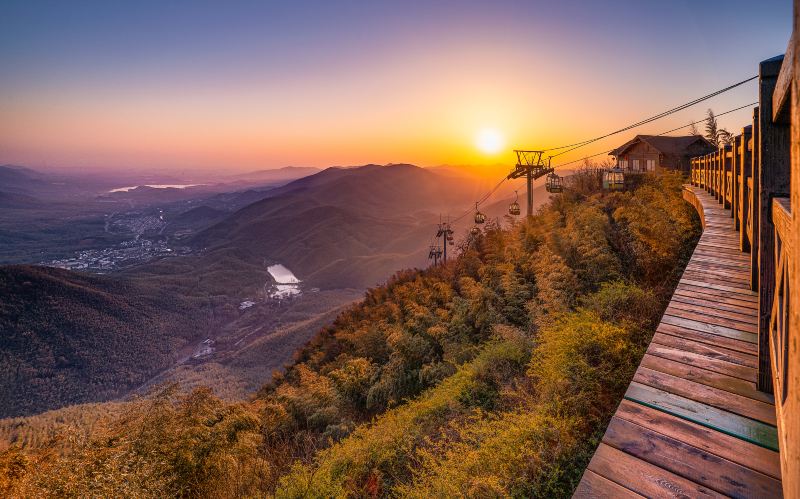 First Peak in Sountern Jiangsu, Yixing Zhuhai Scenic Area