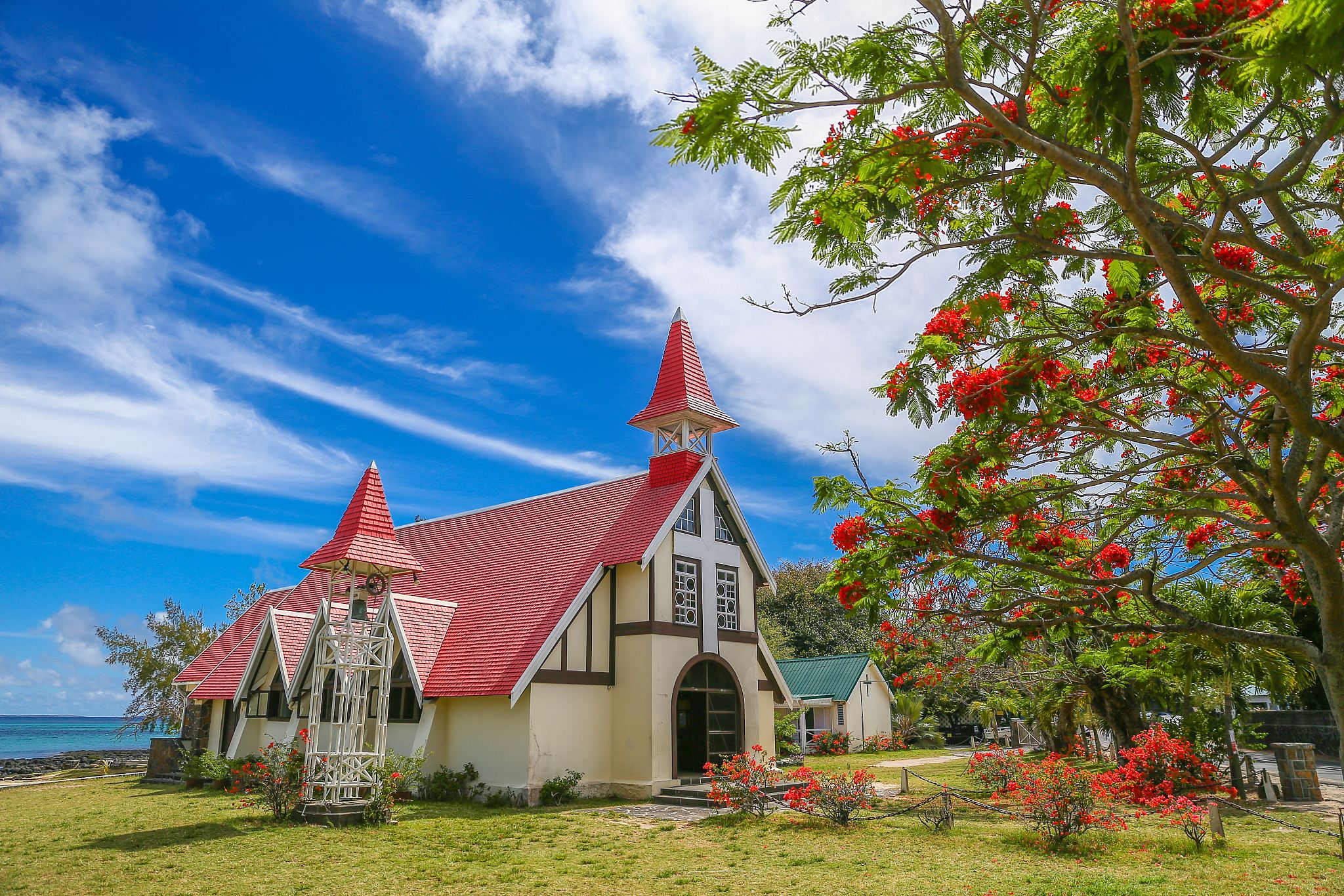 มอริเชียส พอร์ตหลุยส์ (Notre Dame Auxiliatrice, ภูเขาป้อม, ไชน่าทาวน์)