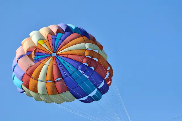Parachuting in Pattaya