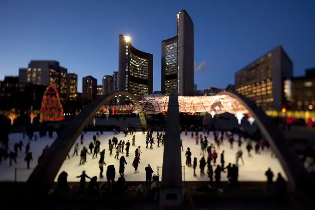 Ice Skating in Toronto