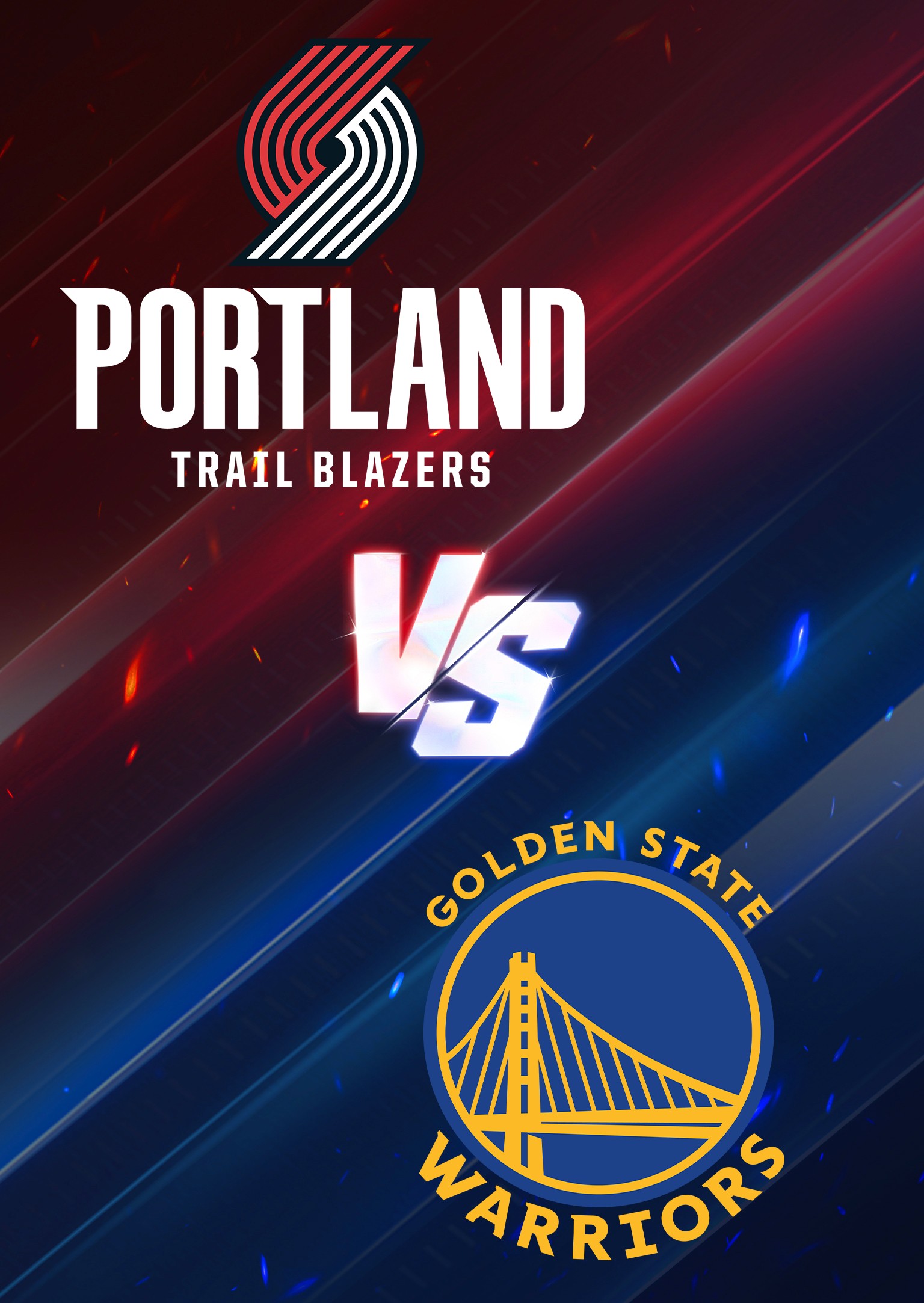 Golden State Warriors at Portland Trail Blazers | Moda Center