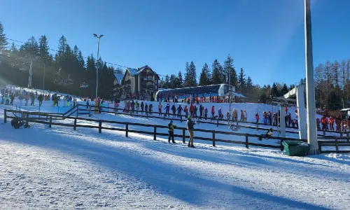 Pietkiewiczówka. Ski lift