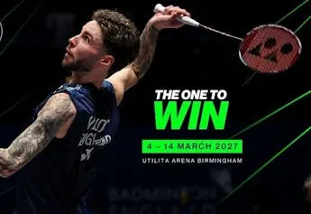YONEX All England Open Badminton Championships 2027 event in Offaly