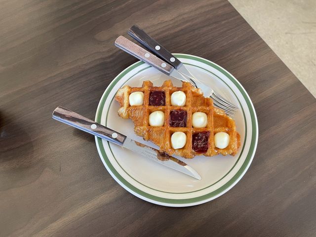 공리단길 크로플 맛집 “빔블커피”