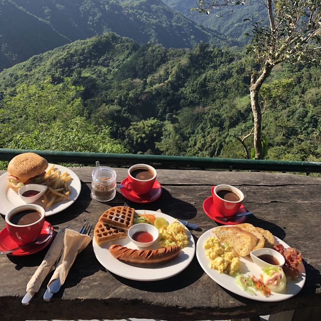 Breakfast and the view