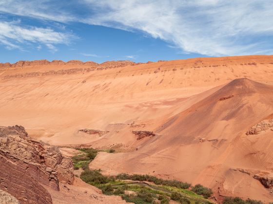 Flaming Mountains