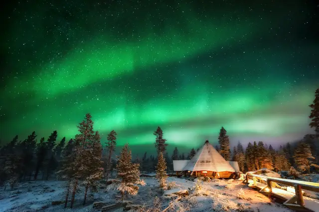 Northern Lights in Rovaniemi