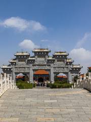 Huairenxian Jin Shatan Shengtai Lvyou Quchongguo Temple
