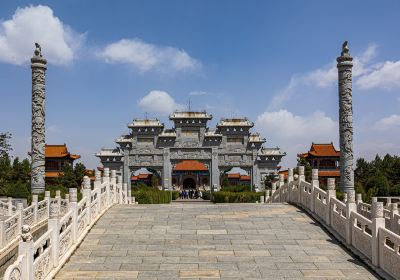 Huairenxian Jin Shatan Shengtai Lvyou Quchongguo Temple