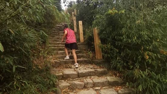 栲栳山很大，現在說的是上林湖景區的西栲栳山～也就是栲栳古道（