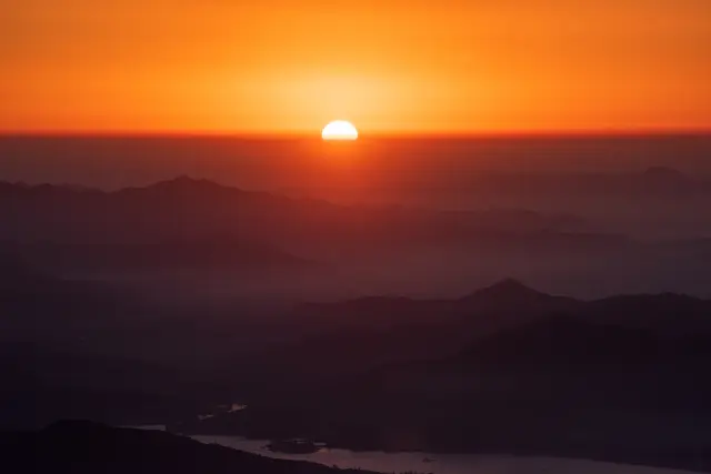 Sunrise Sightseeing in Tai'an