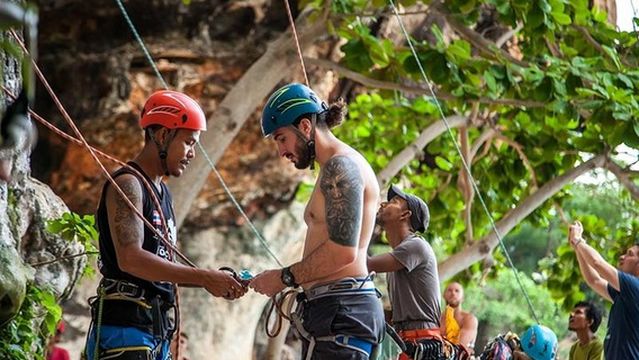 Rock Climbing in Krabi