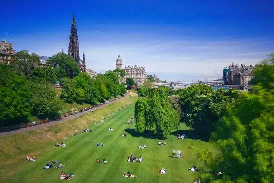Hotels near Princes Street Gardens