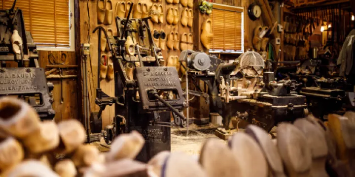 贊瑟斯漢斯風車村木鞋工作坊