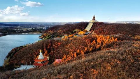 Liuding Mountain Cultural Tourism Area attraction in Yanbian