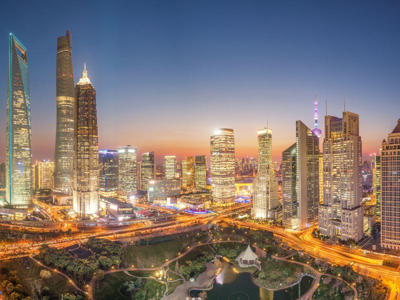 Lujiazui Central Greenland