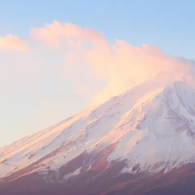 Номер с видом на горы Отели в г. Яманакако