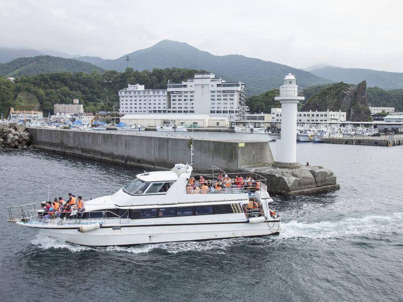 知床観光船おーろら発券所（道東観光開発 ウトロ営業所）