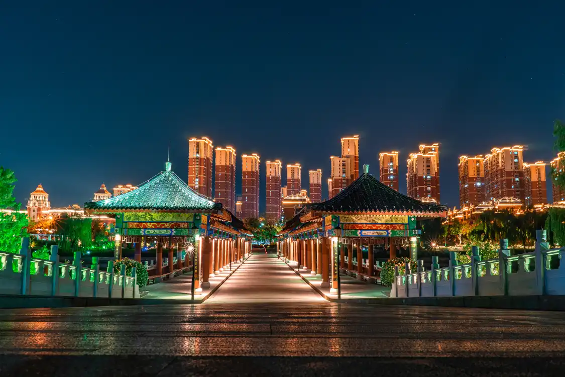 뤄허 공원 주변 호텔