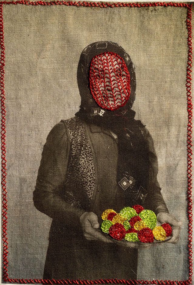 Jenny Matthews. Sewing Conflict: Photography, War and Embroidery | Glasgow
