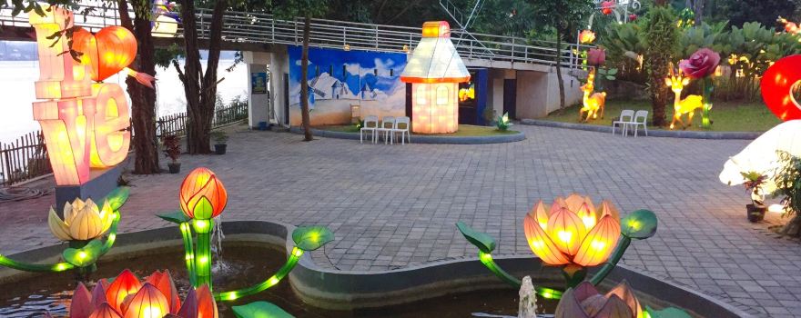 Mahakam Lampion Garden