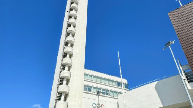 Tower of the Helsinki Olympic Stadium
