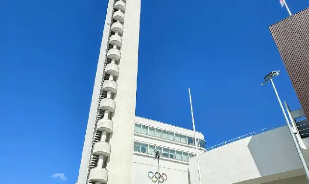 Tower of the Helsinki Olympic Stadium