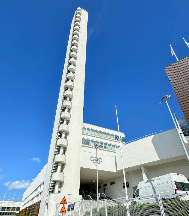 Tower of the Helsinki Olympic Stadium