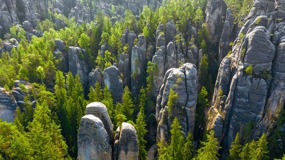 Adršpach Rock Formation