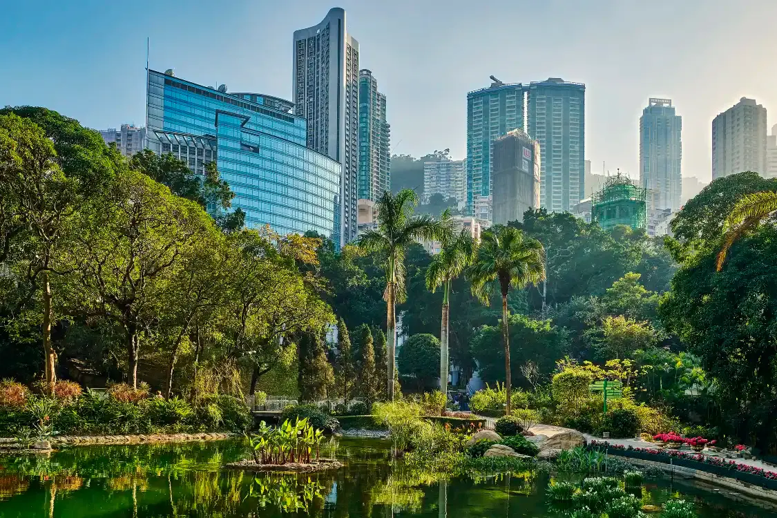 홍콩 공원 주변 호텔
