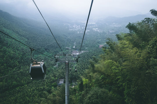 Mingyue Mountain - Cableway
