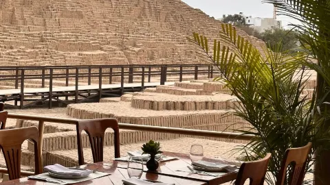 Restaurant Huaca Pucllana in 利馬
