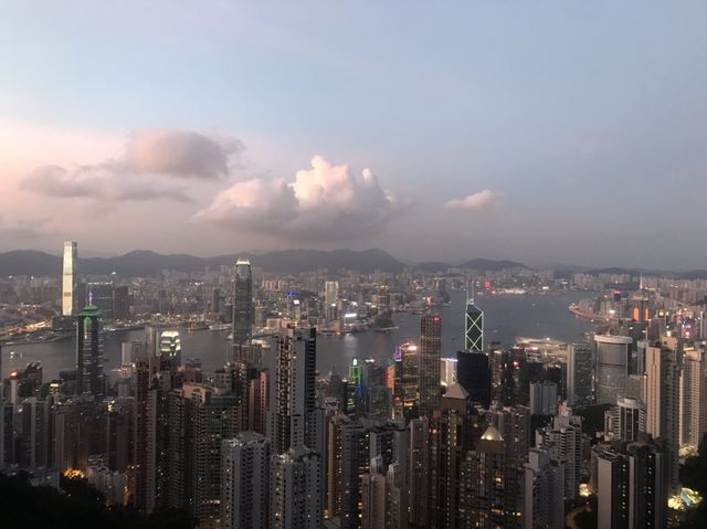 홍콩야경은 역시 빅토리아피크