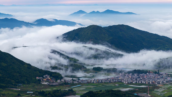 Zhouning Xianfeng Shan Shengji Forest Park