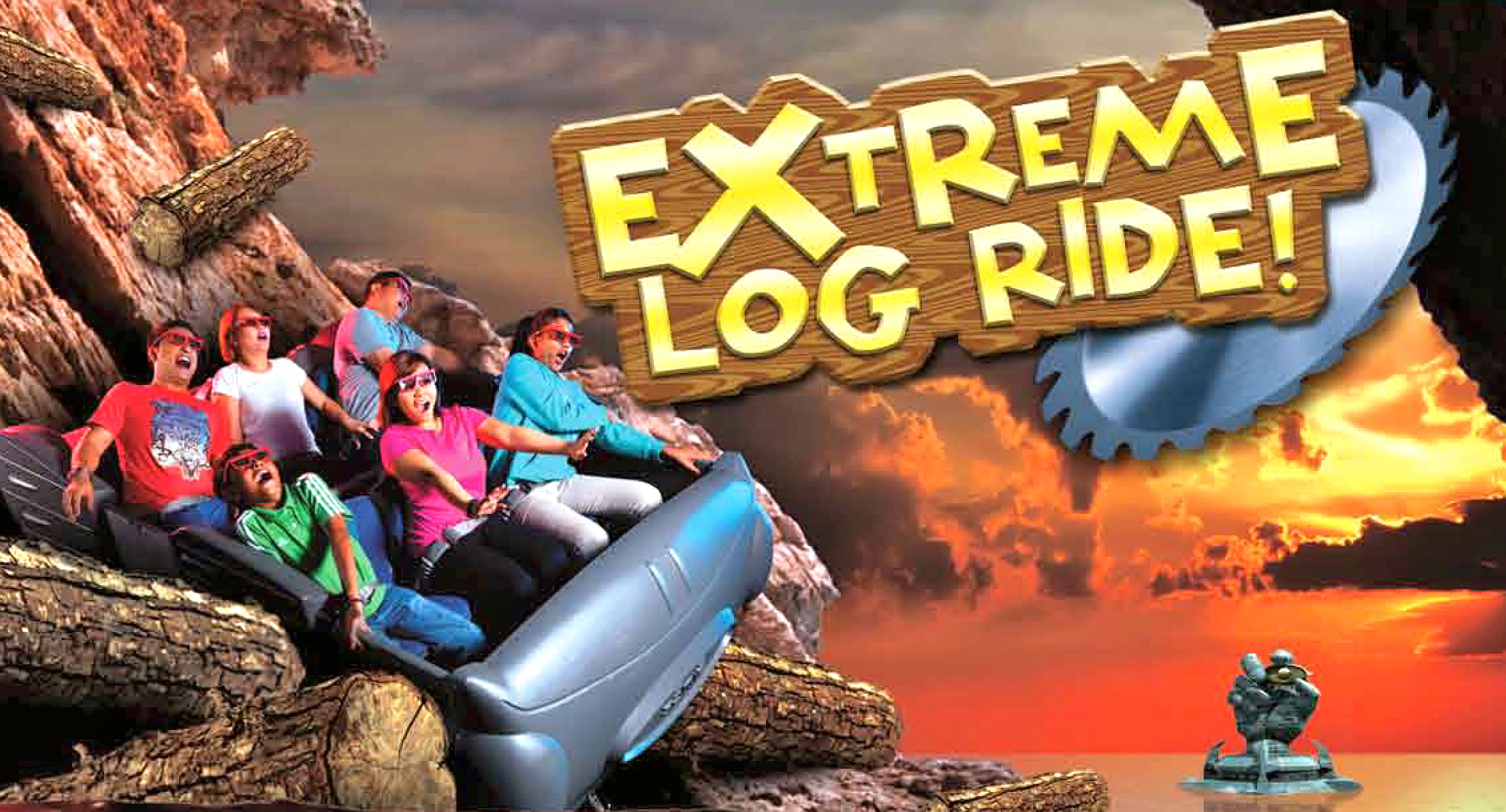 Extreme Log Ride