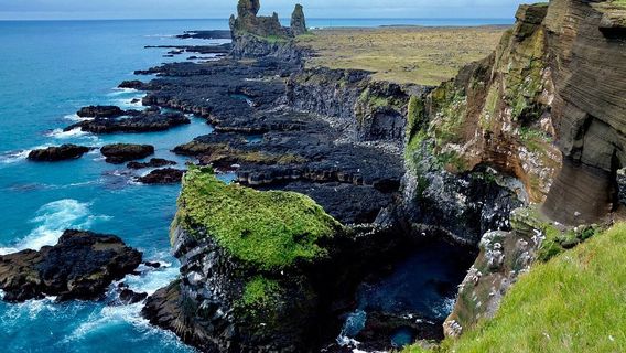 Londrangar Basalt Cliffs
