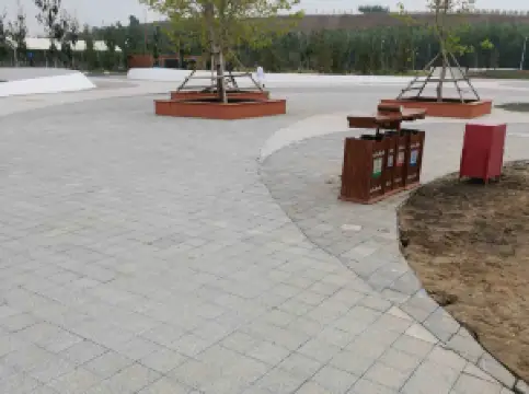 Chagan Lake Scenic Area East Gate Visitor Center - Entrance Plaza