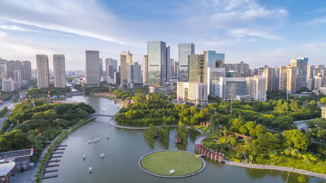 千灯湖公園周辺のホテル