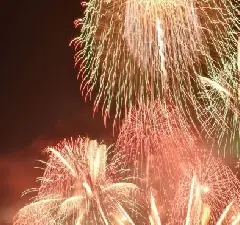 Uradome Coast Genki Festival Iwami Fireworks Festival