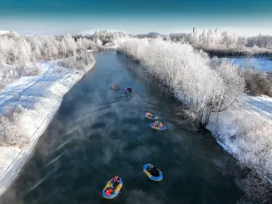 Changbai Mountain Daquan River Drifting