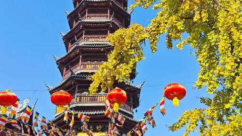 Nanchan Temple attraction in Wuxi