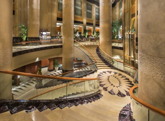 The Fullerton Hotel Singapore interior