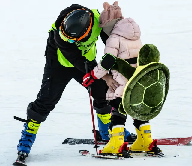 Skiing in Mudanjiang