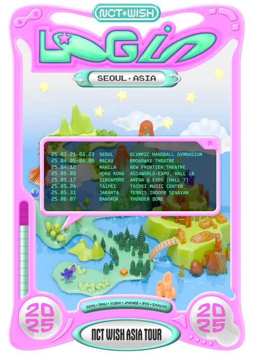 2025 NCT WISH ASIA TOUR 'LOG in' MACAU | ブロードウェイ マカオの