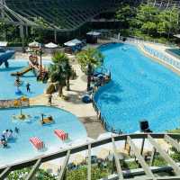 疫情期間支持本地遊，staycation 最新嘅海洋公園萬豪酒店，房間同泳池都好滿意