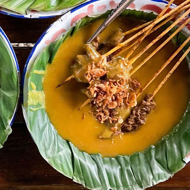 Famous satay in Padang