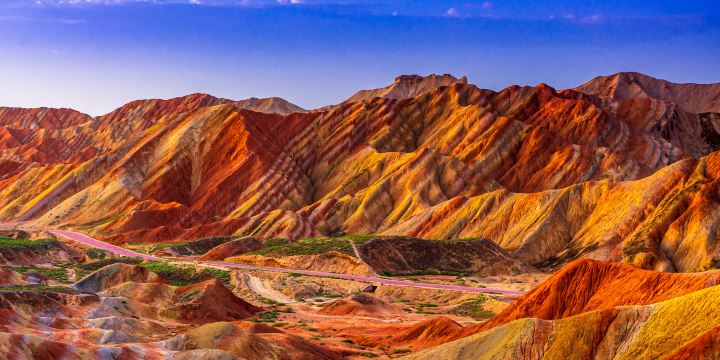 Zhangye Colorful Danxia Scenic Spot