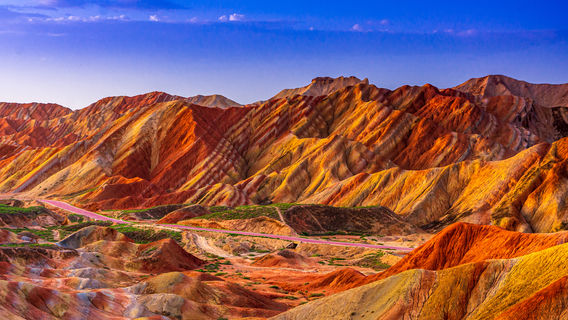 Zhangye Colorful Danxia Scenic Spot