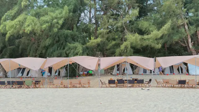 Camping in Huidong