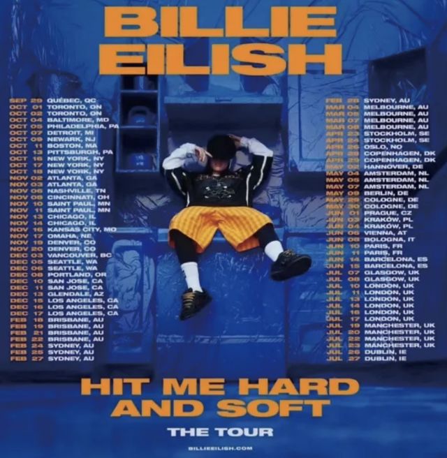 BILLIE EILISH < HIT ME HARD AND SOFT> WORLD CONCERT TOUR | Ericsson Globe